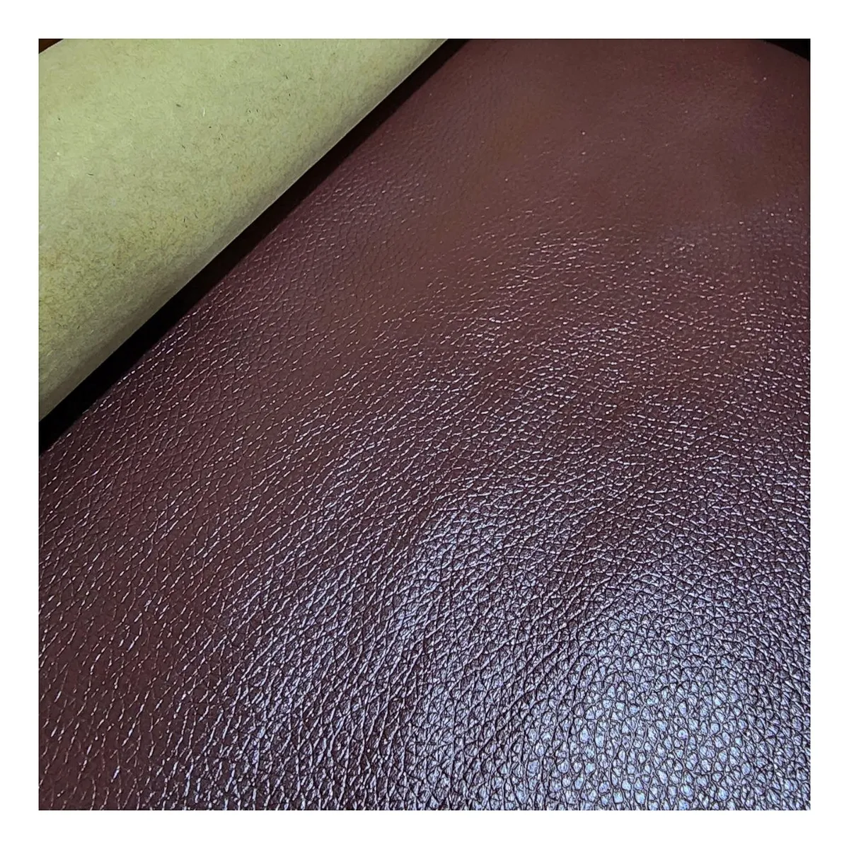 GENERICO - Rollo Parche Reparación Adhesivo Cuero Sofá 137x50 Cm Marrón