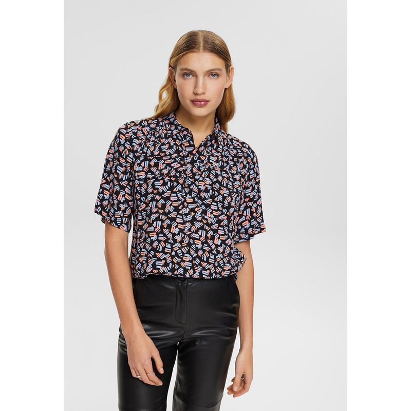 ESPRIT - Blusa Con Estampado Allover Esprit ESPRIT