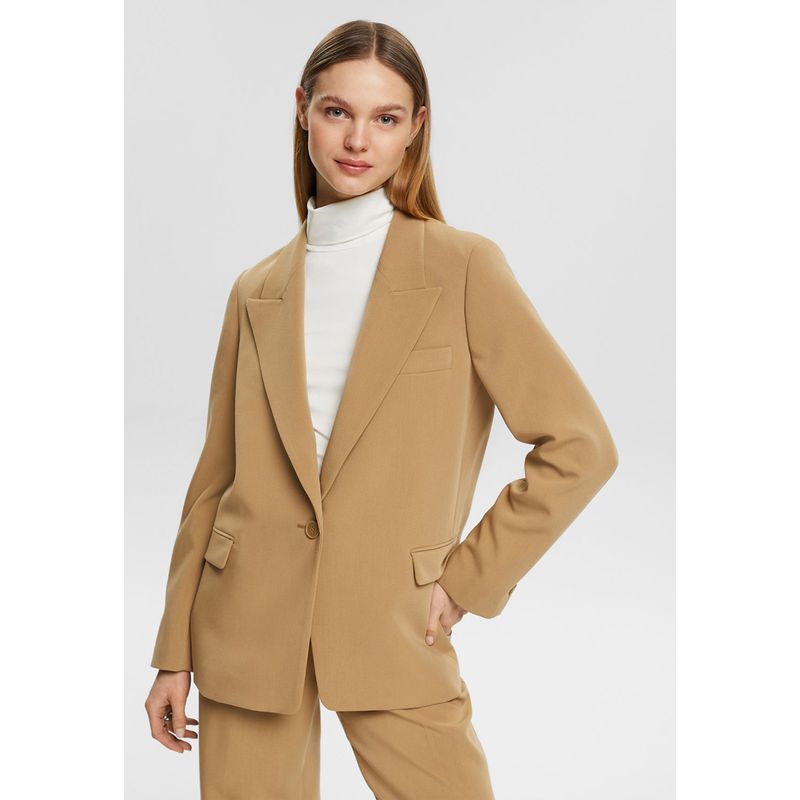 ESPRIT - Blazer De Un Solo Botón Mujer Esprit ESPRIT