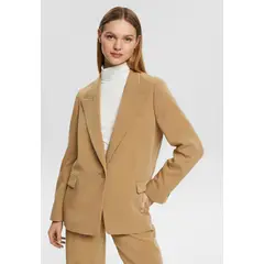 ESPRIT - Blazer De Un Solo Botón Mujer