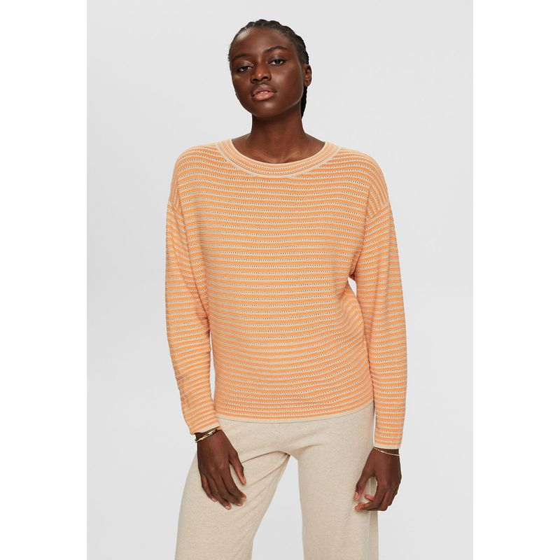 ESPRIT - Sweater Con Mezcla De Puntadas Mujer Esprit ESPRIT