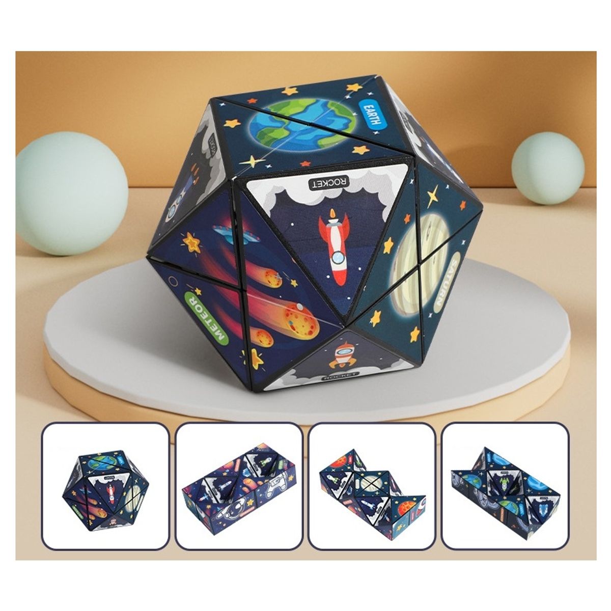 ZG STORE - Juego Juguete Rompecabeza Tipo Rubik Cubo Mágico Espacial