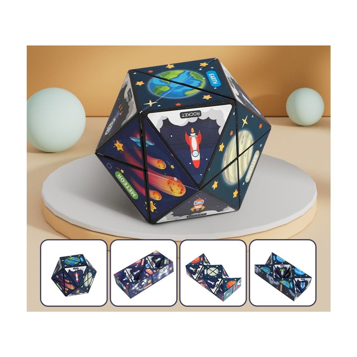 ZG STORE - Juego Juguete Rompecabeza Tipo Rubik Cubo Mágico Espacial