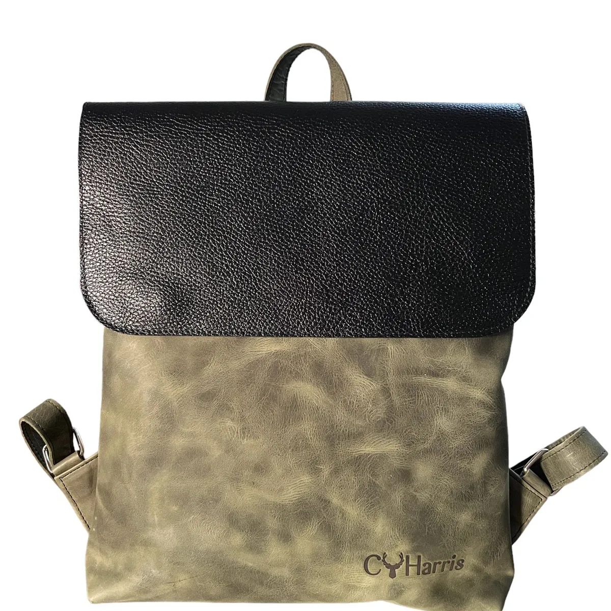 GENERICO - Mochila de cuero Paz hecho a mano