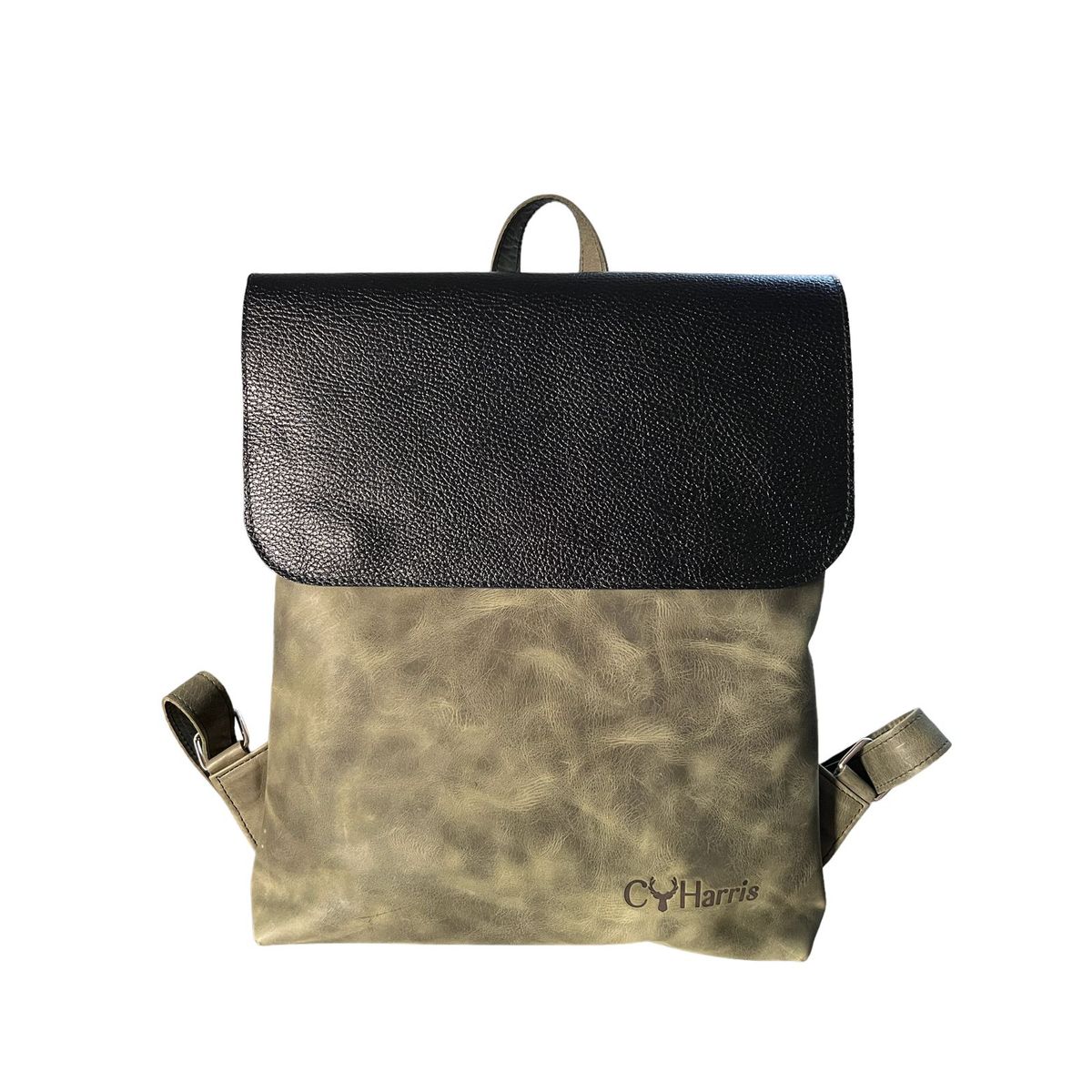 GENERICO - Mochila de cuero Paz hecho a mano