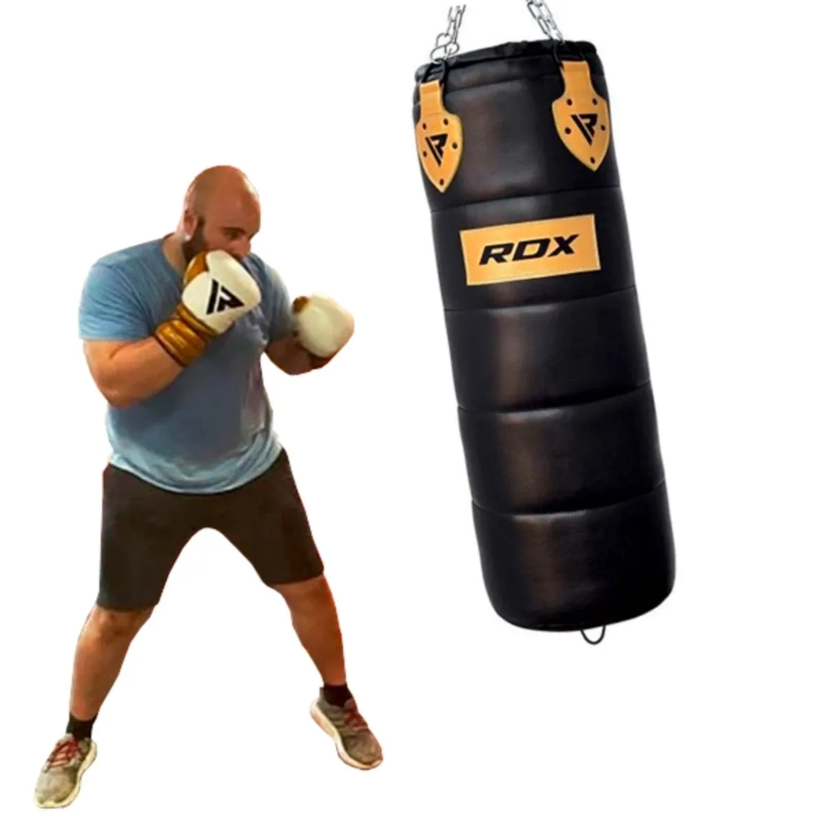 RDX - Saco De Boxeo Elite Rdx - 100% Cuero 120 Cm - Pbl-p1b