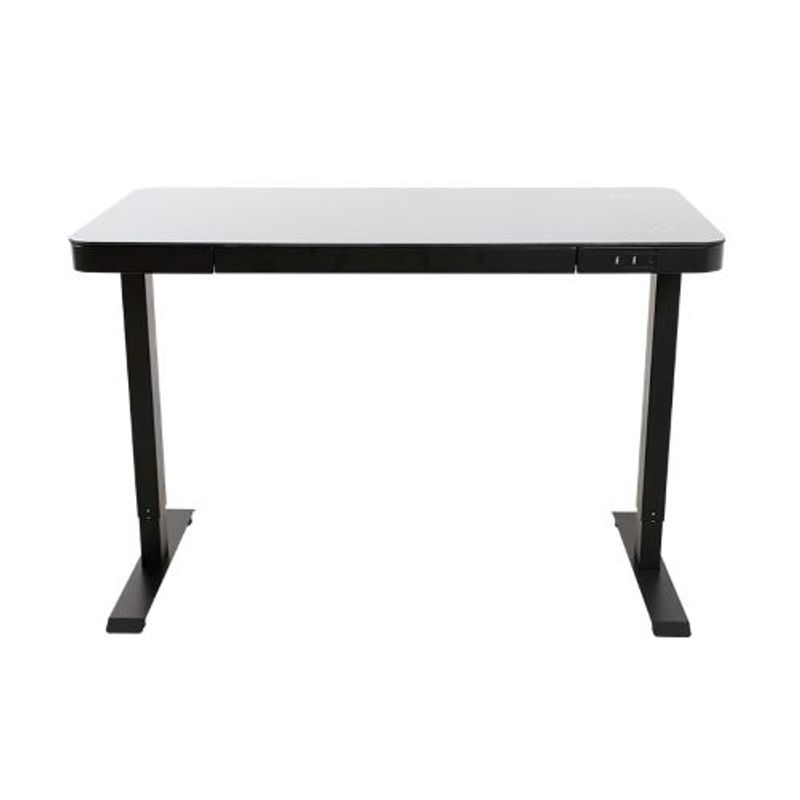ERGOSTORE - Escritorio eléctrico elevable vidrio templado.