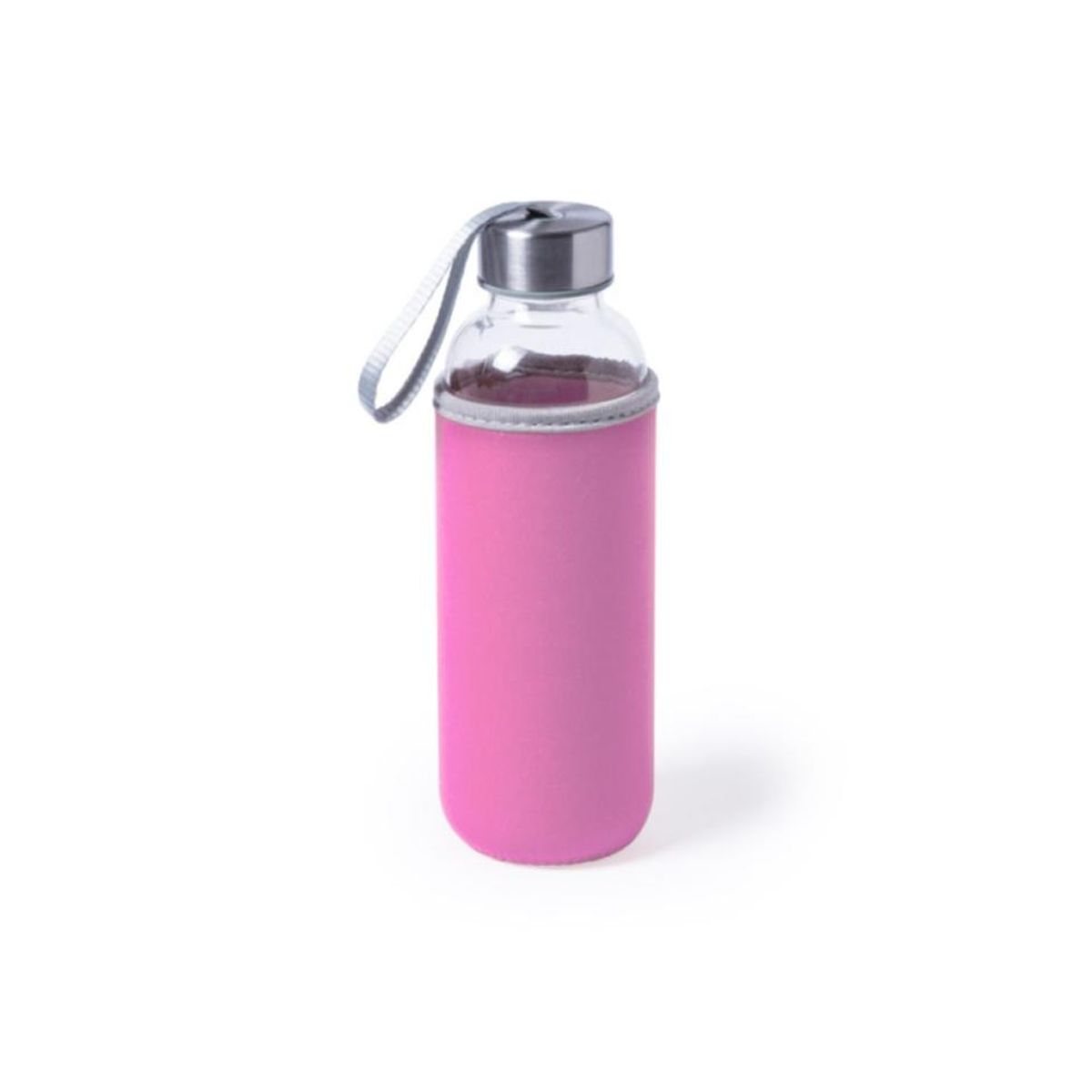 OEM - Botella infusor 550ml Color fucsia