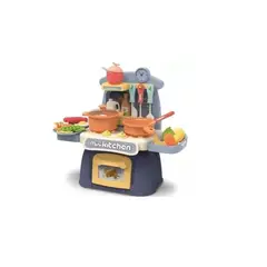 GENERICO - Juguete Mini Cocina De Juguete De 26 Piezas Con Luz Y Sonido