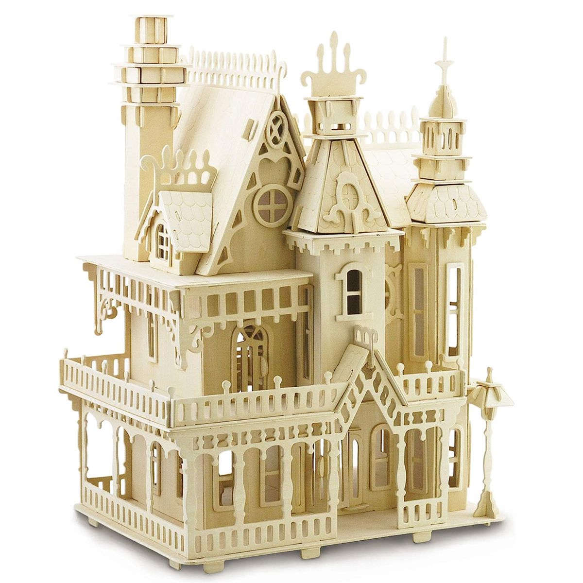 GENERICO - Dream Villa castillo Para Armar De Madera