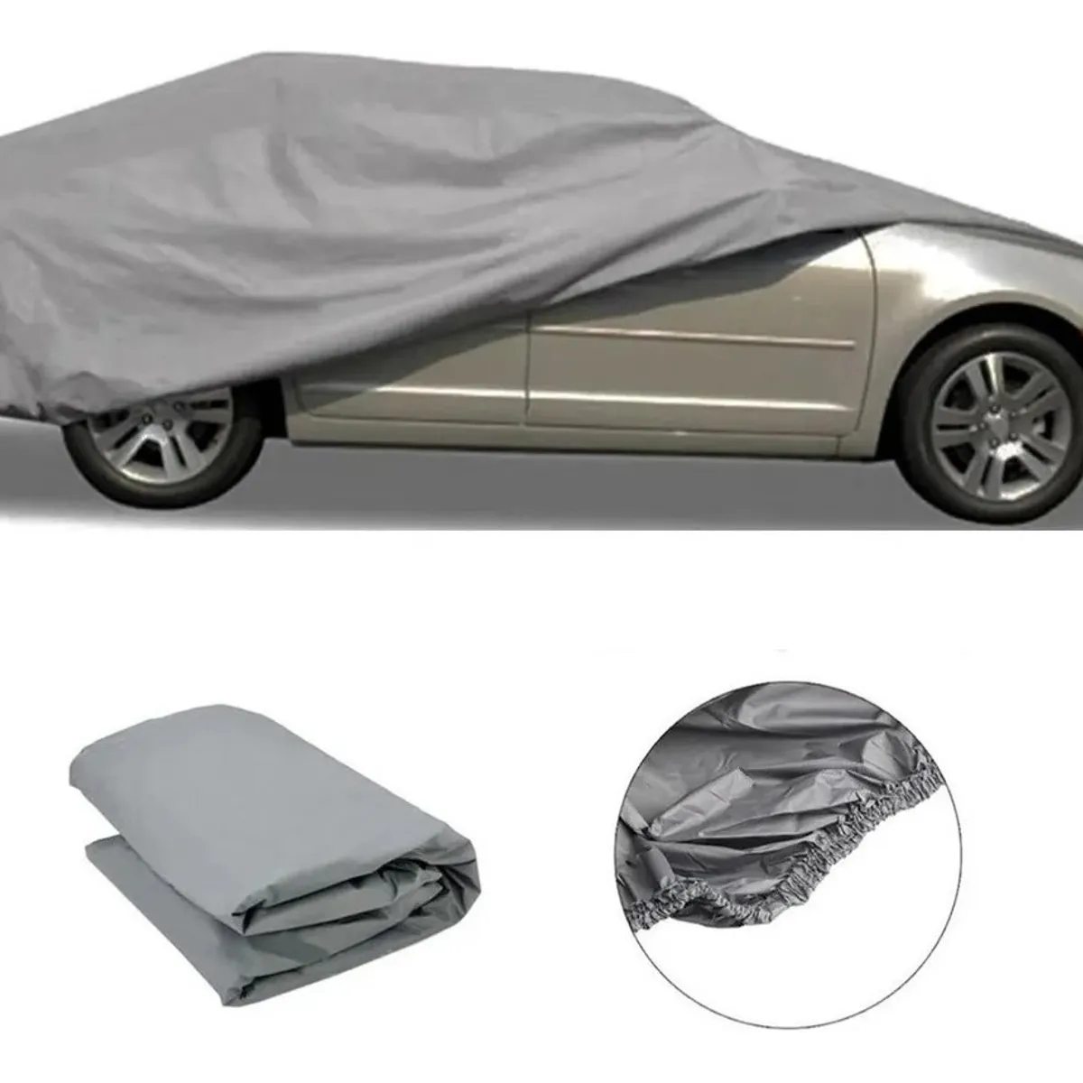 GENERICO - Carpa Funda Cubre Auto Premium Impermeable Talla XL