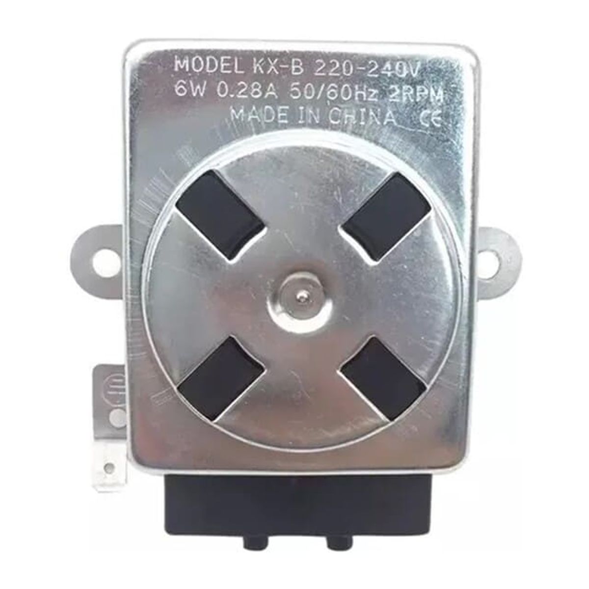 GENERICO - Motor Para Parrilla Spiedo Quincho Asado 10-12 Kg  / Plata