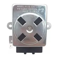 GENERICO - Motor Para Parrilla Spiedo Quincho Asado 10-12 Kg / Plata