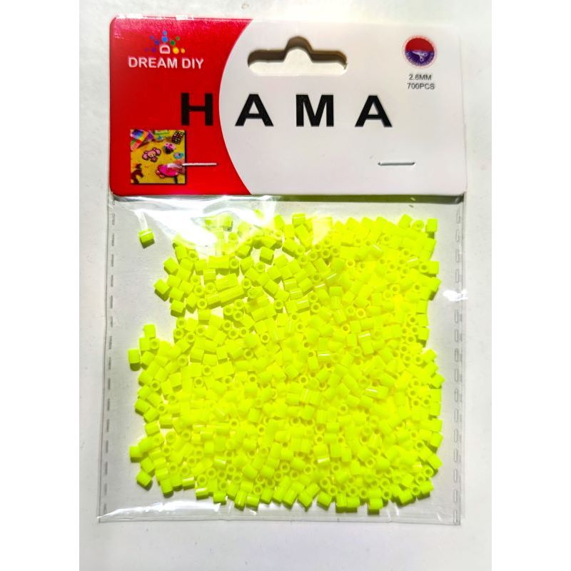 DREAMS - Repuestos Arktal Beads Amarillo Neón 2.6mm 7000 Unidades
