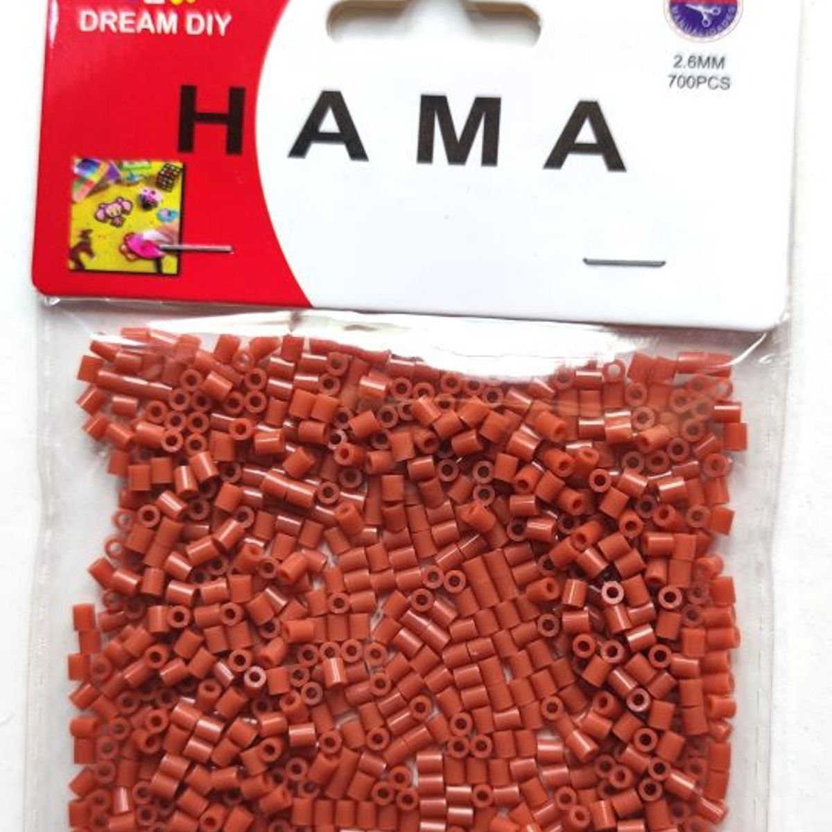 DREAMS - Repuestos Hama Beads Caramelo 2.6mm 7000 Unid. (10 Bolsas)