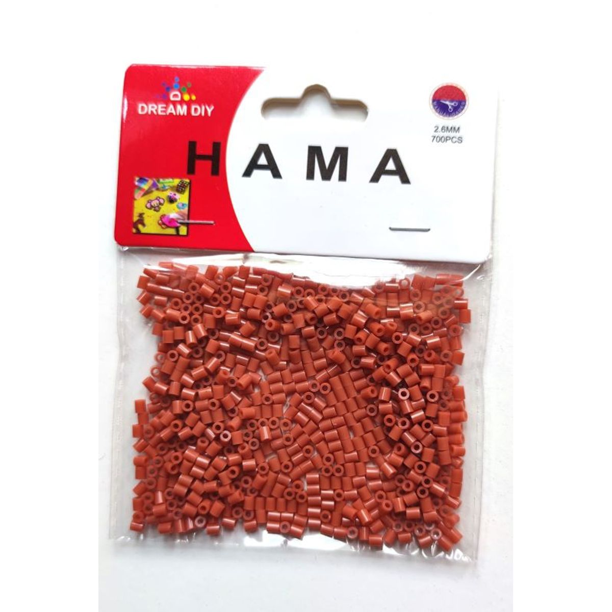 DREAMS - Repuestos Hama Beads Caramelo 2.6mm 7000 Unid. (10 Bolsas)