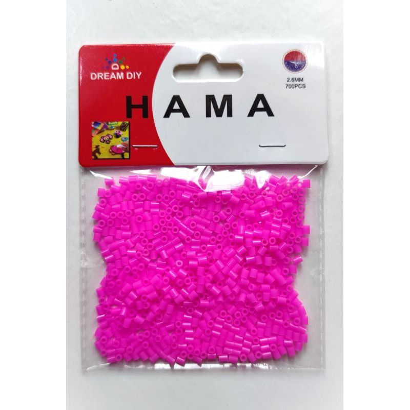 DREAMS - Repuestos Hama Beads Rosa Chicle 2.6mm 7000 Unid. 10 Bolsas
