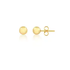 MARRO - Aro esfera 5 mm enchapado en oro 18K
