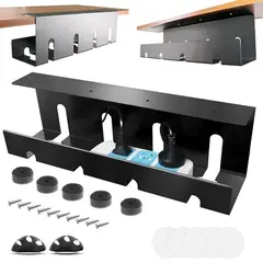 MCI - Bandeja Organizadora de Cables bajo Escritorio - Pack de 2