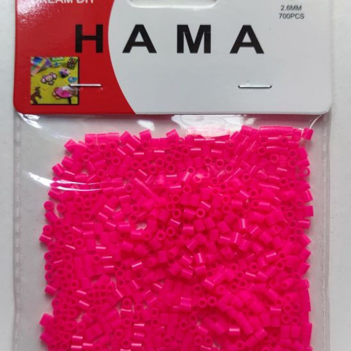 DREAMS - Repuestos Arktal Beads Rosado Fresa 2.6mm 7000psc 10 Bolsas