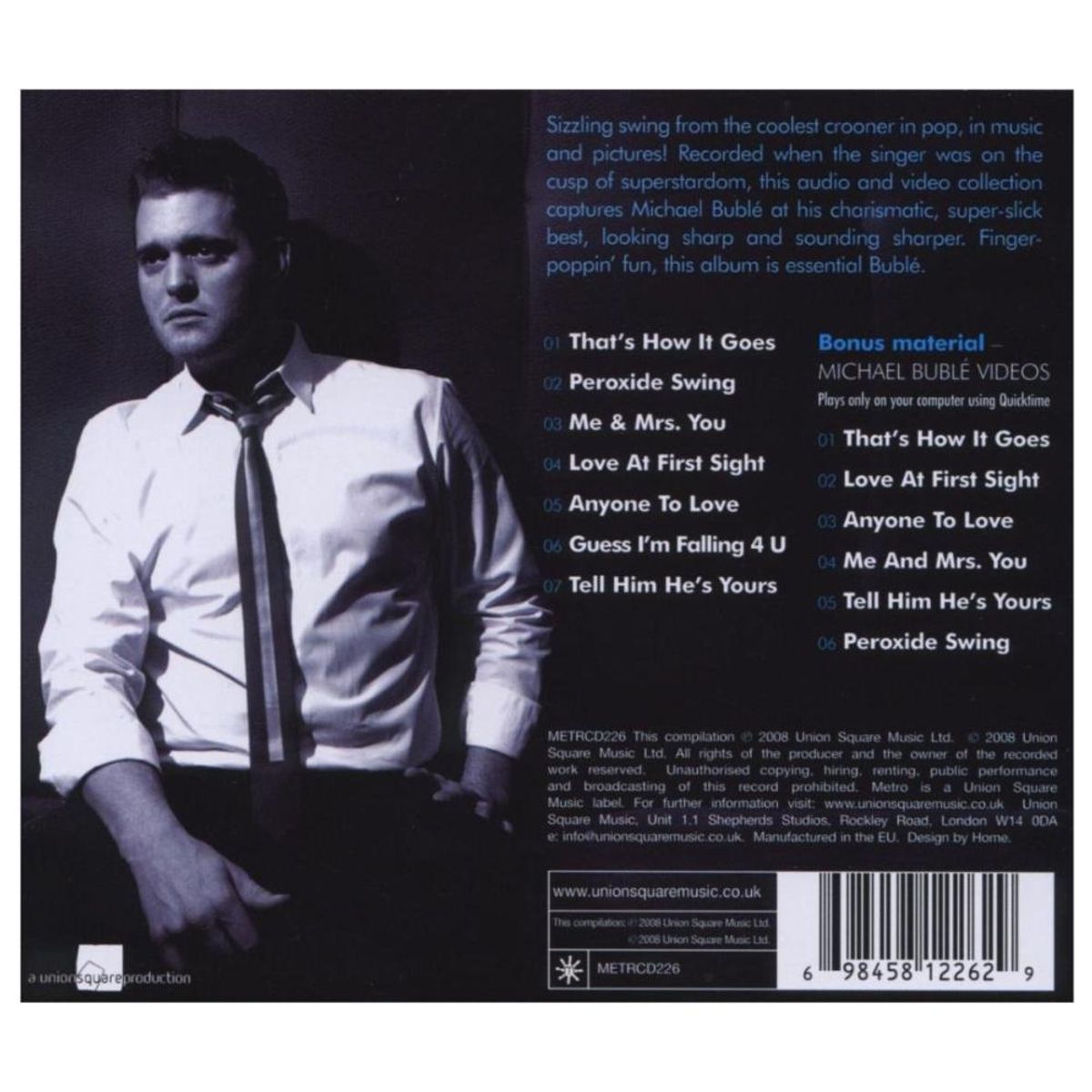 HITWAY MUSIC - MICHAEL BUBLE - SINGS TOTALLY BLONDE - CD