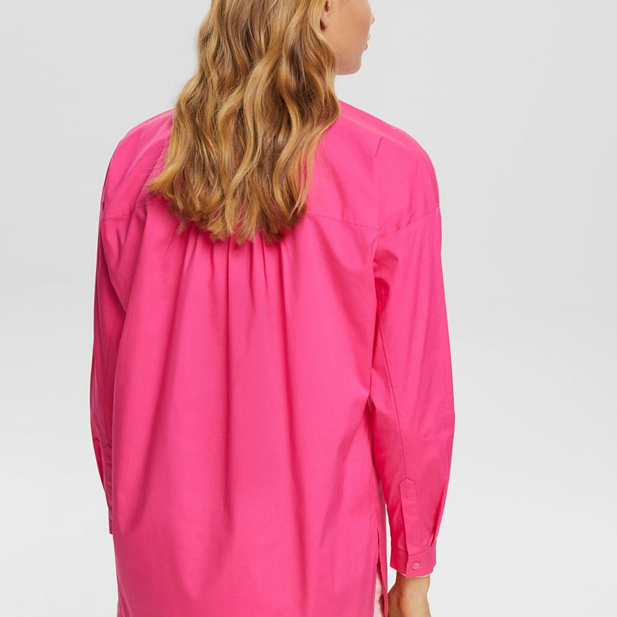 ESPRIT - Blusa De Algodón Con Bolsillo Mujer Esprit ESPRIT