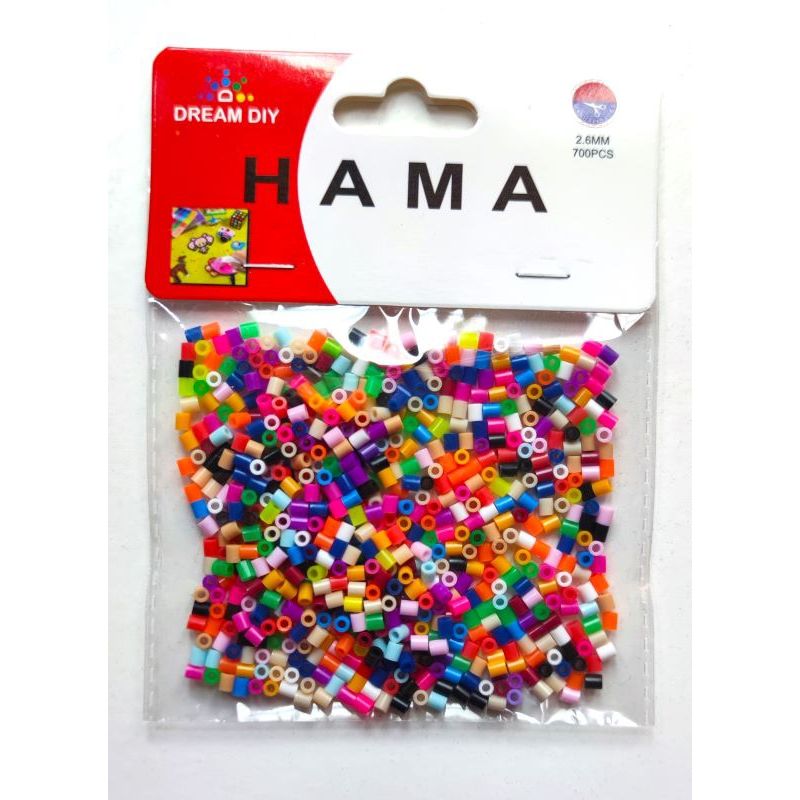 DREAMS - Repuestos Hama Beads Multicolor 2.6mm 7000 Unid. 10 Bolsas