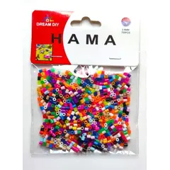 DREAMS - Repuestos Hama Beads Multicolor 2.6mm 7000 Unid. 10 Bolsas