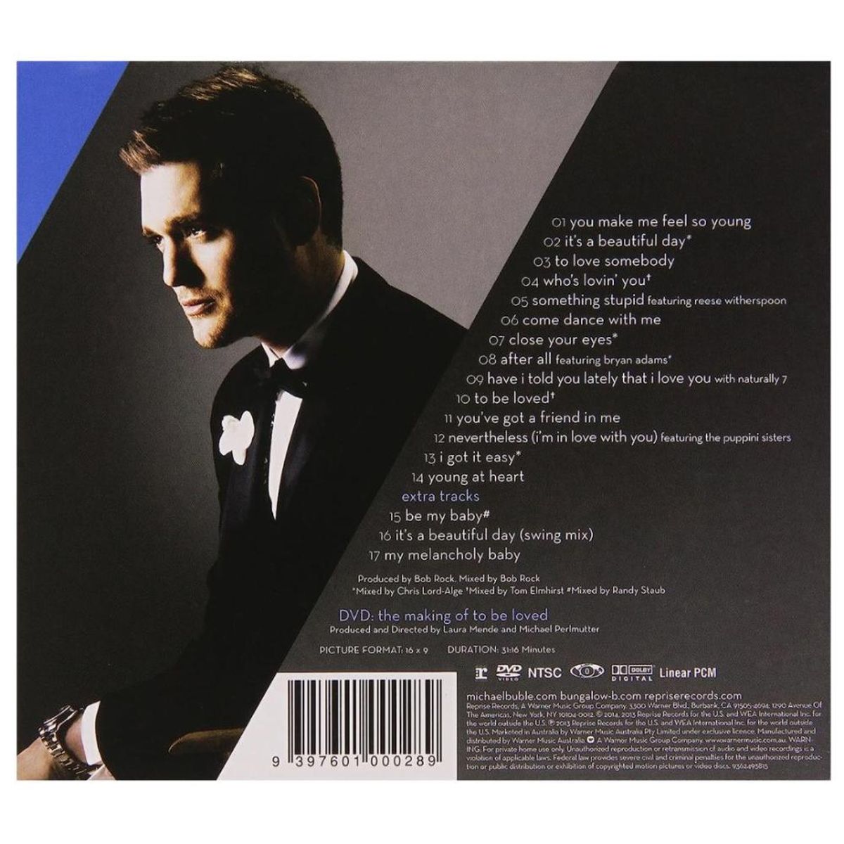 HITWAY MUSIC - MICHAEL BUBLE - TO BE LOVED (CD+DVD) - CD HITWAY MUSIC