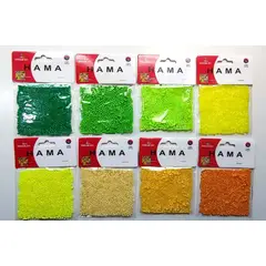 DREAMS - Repuestos Hama Beads Verdes Y Amarillos 2.6mm 11.200 Unid.
