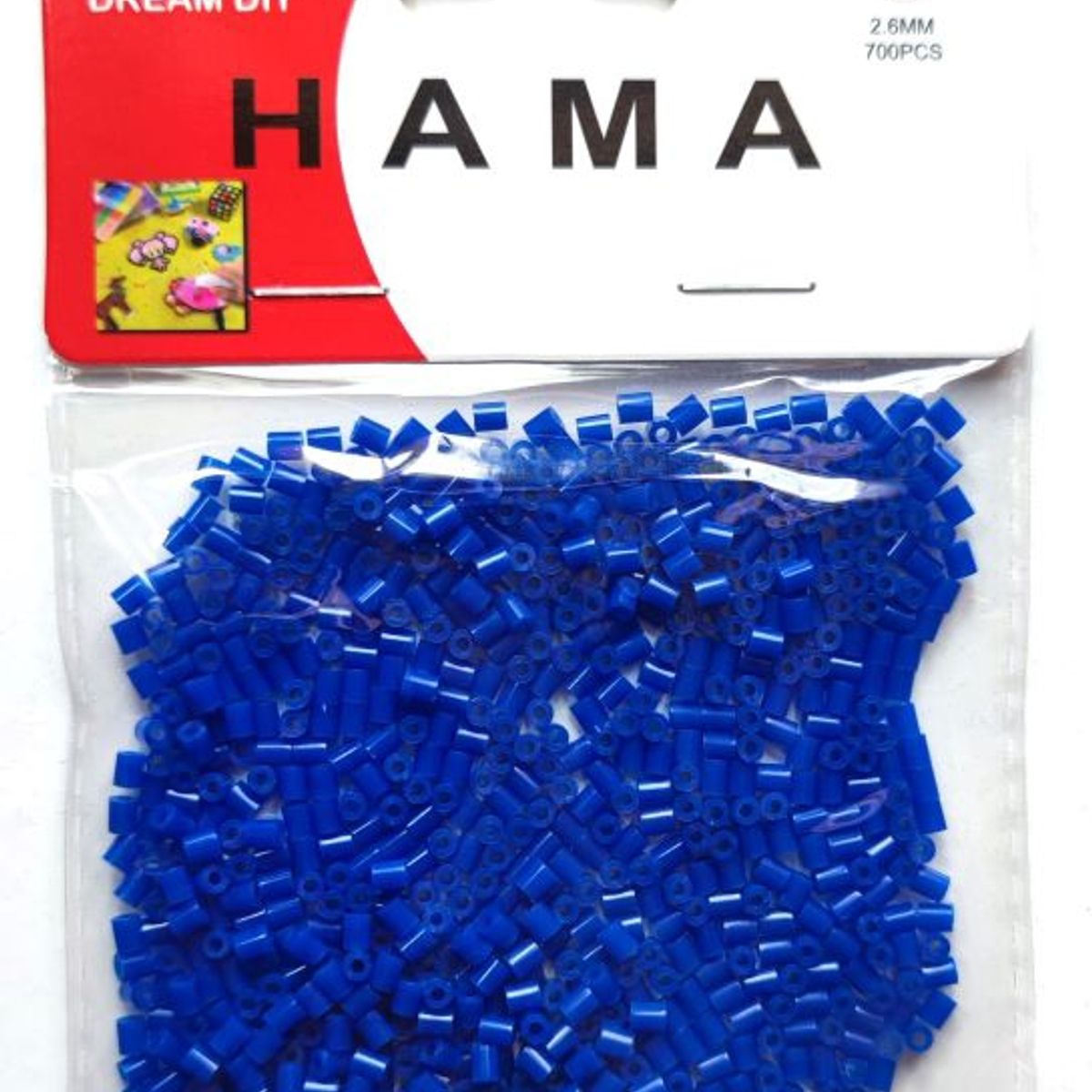 DREAMS - Repuestos Hama Beads Azul Oscuro 2.6mm 7000 Unid. 10 Bolsas