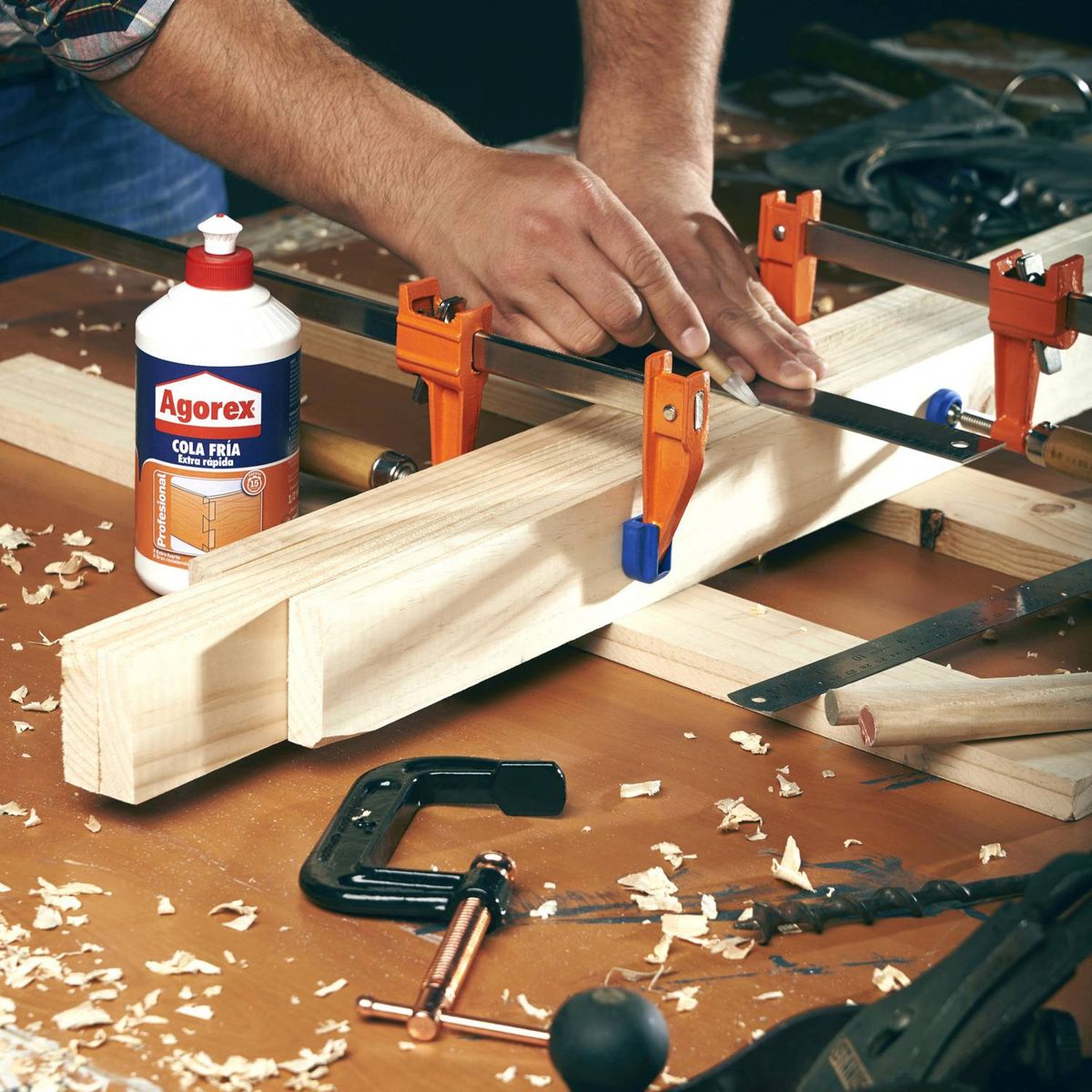 HENKEL - Cola Fría Agorex Profesional 1 Kg