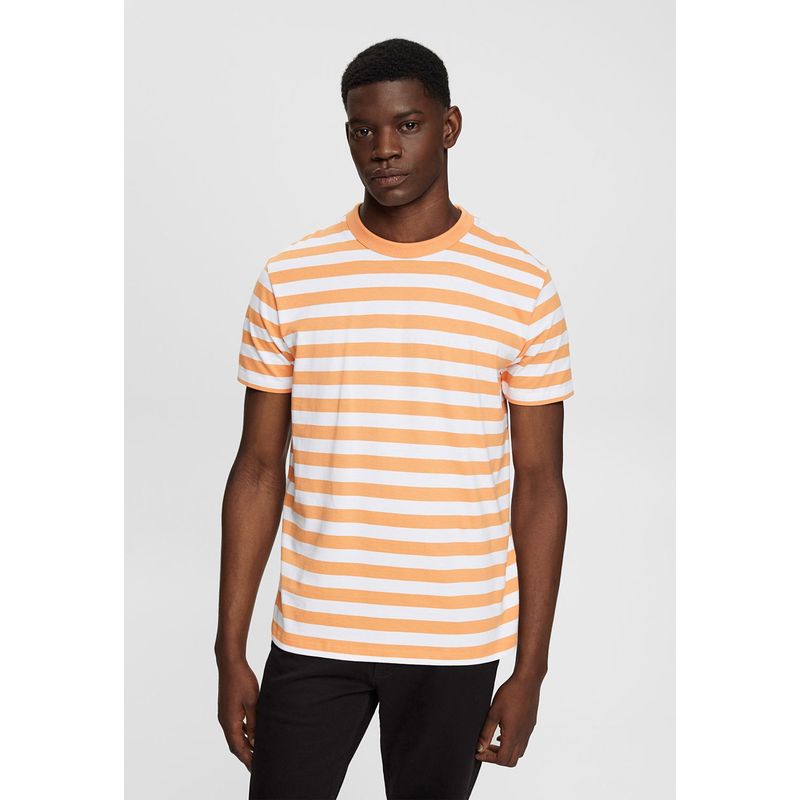 ESPRIT - Polera A Rayas Con Cuello Redondo Esprit ESPRIT