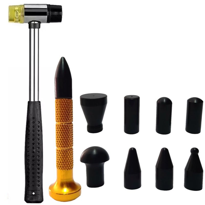 GENERICO - 11pcs Desabollador Reparación Abolladura Auto Pintura