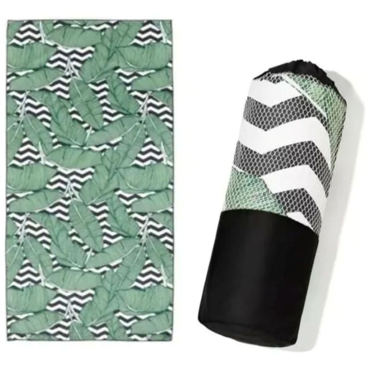 GENERICO - Toalla Microfibra Absorbente Liviana Pesca Camping Playa