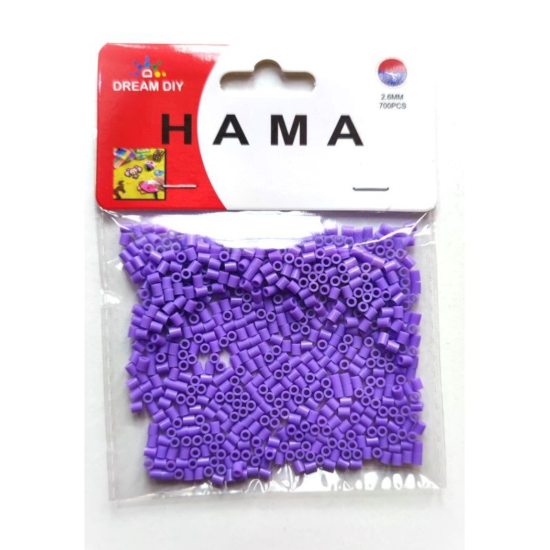 DREAMS - Repuestos Hama Beads Morado Claro 2.6mm 7000 Unid. 10 Bolsas