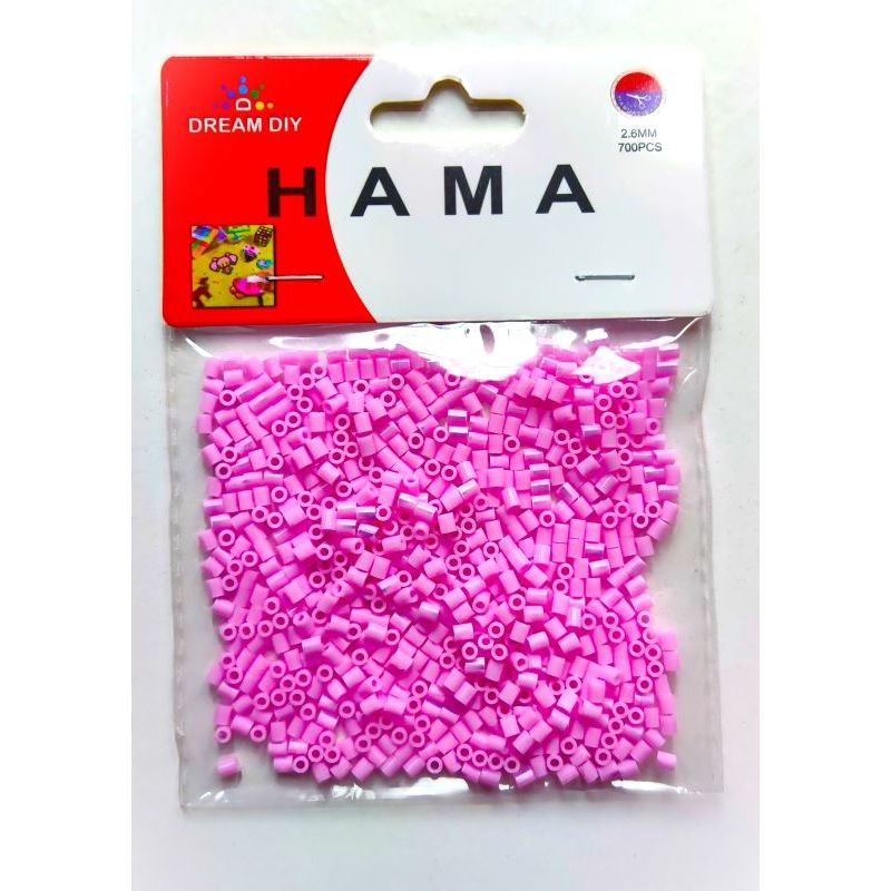 DREAMS - Repuestos Hama Beads Rosad Pastel 2.6mm 7000 Unid. 10 Bolsas