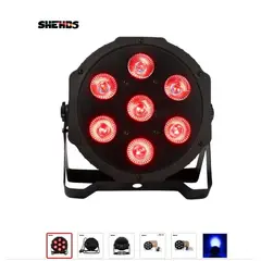 GENERICO - SHEHDS-Luz LED plana 7x18W7x12W RGBW