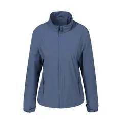 ANDESLAND OUTDOOR APPAREL - Cortaviento Doble Capa Elastizado Azul Acero Mujer