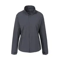 ANDESLAND OUTDOOR APPAREL - Cortaviento Outdoor Doble Capa Ruppell Grafito Mujer