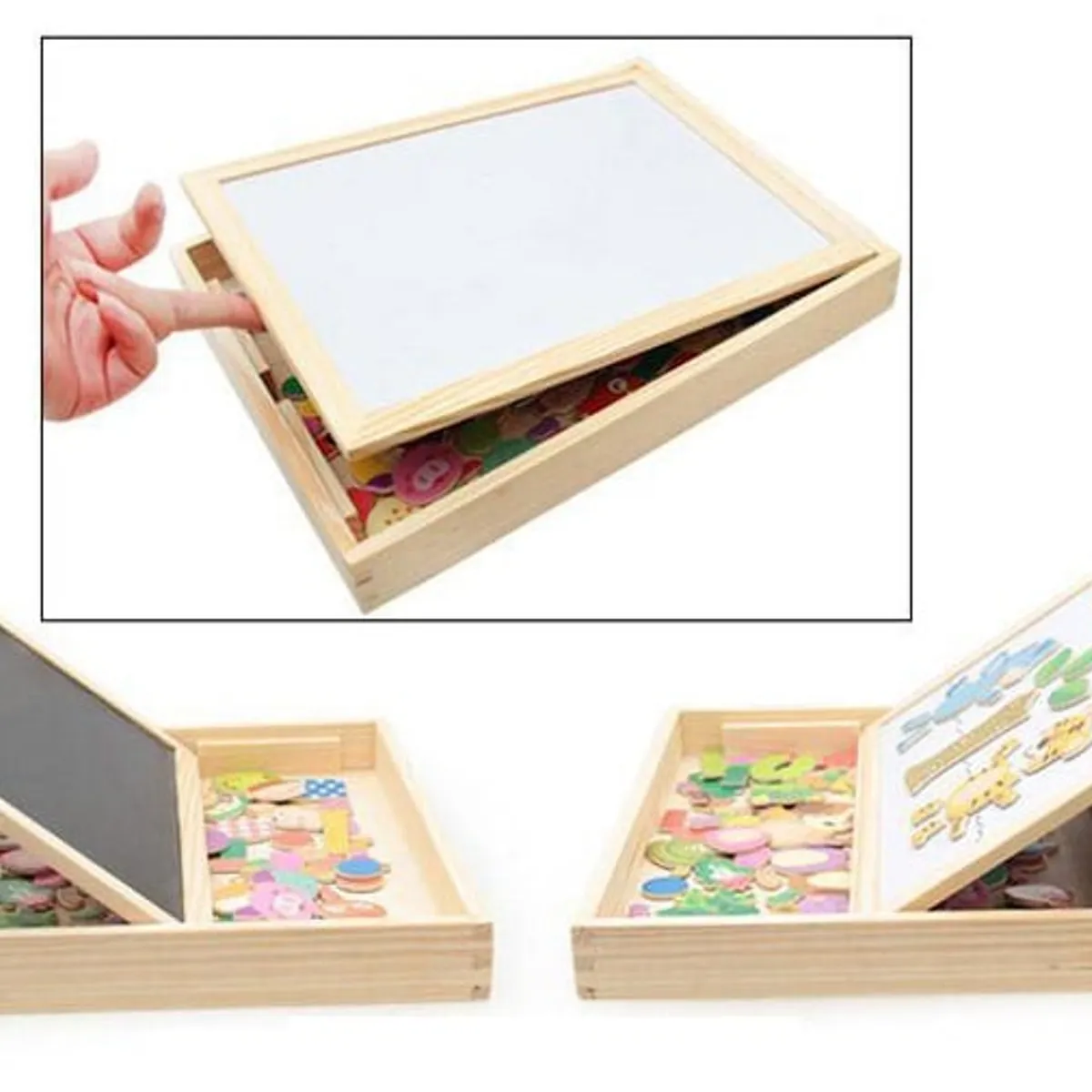 GENERICO - Circo Rompecabezas Magnético Montessori de Madera