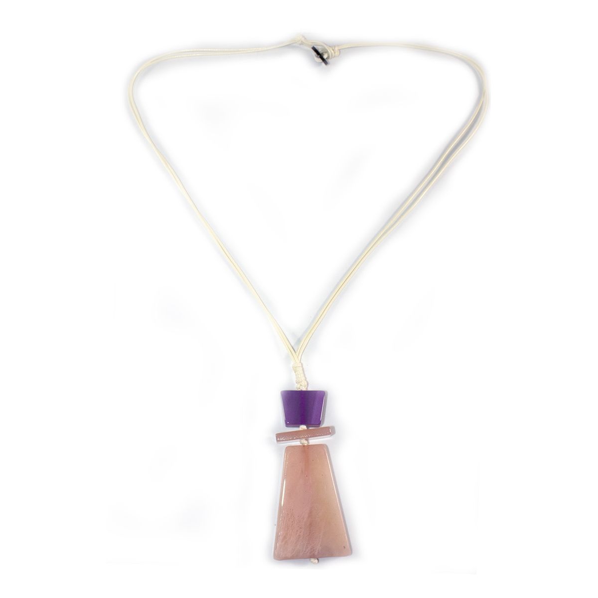 MAILEA - Collar trapecio mujer acrílico