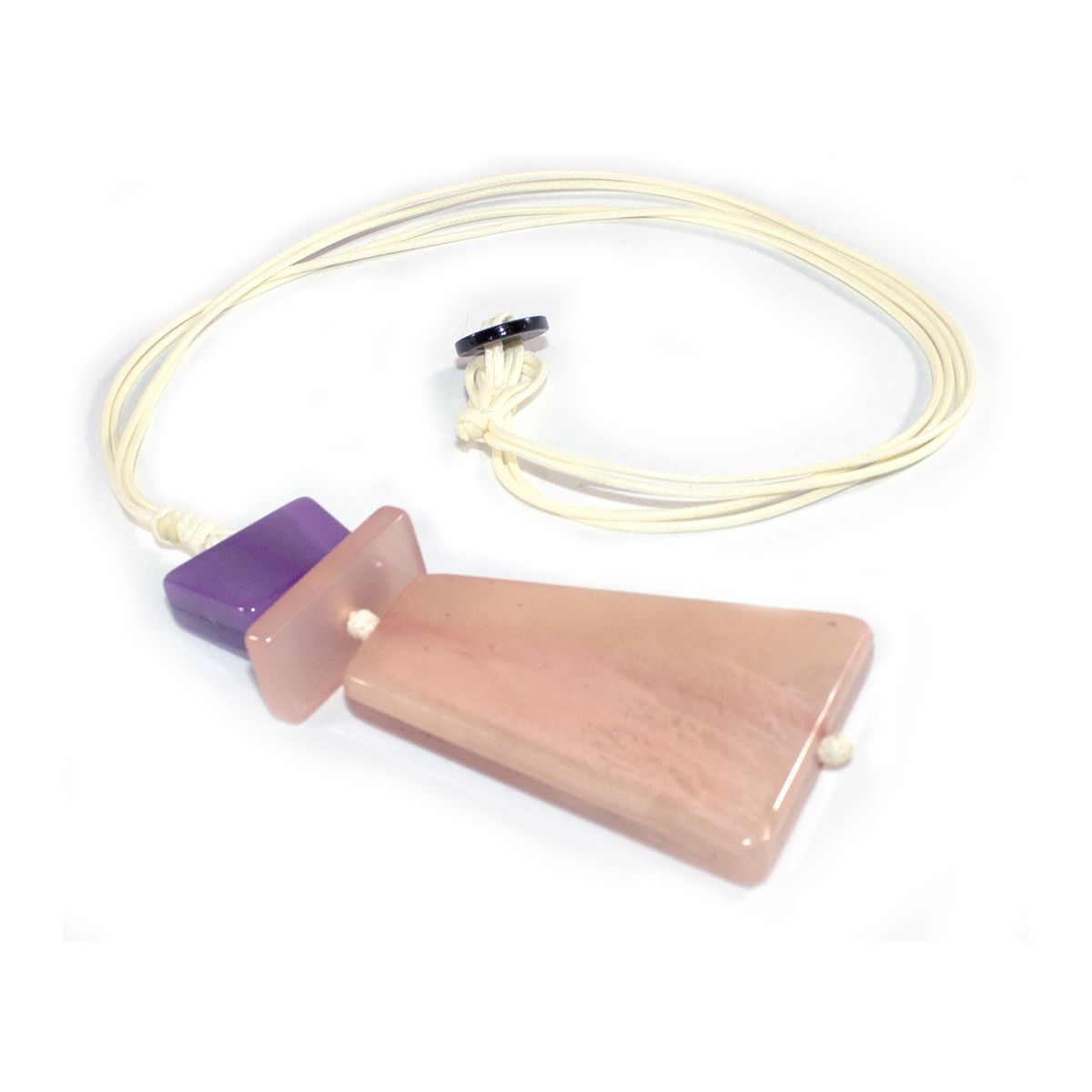 MAILEA - Collar trapecio mujer acrílico