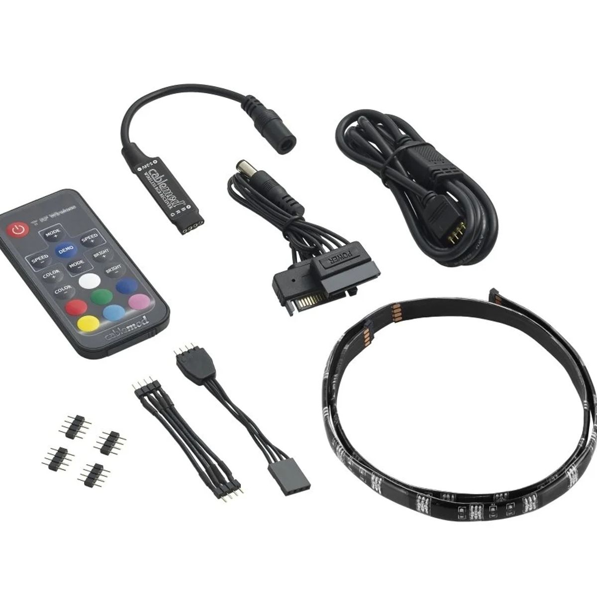 CABLEMOD - Tira Led RGB CableMod WideBeam Magnetic Led Strip - 30cm