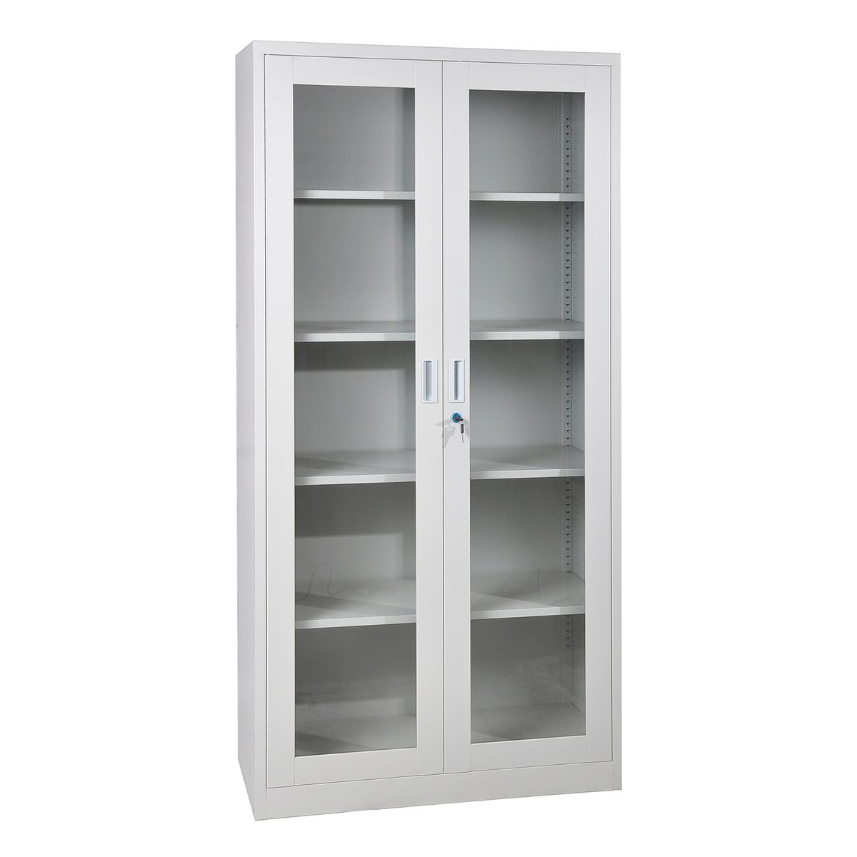 MOBITAT - Estante metálico puertas de Vidrio Equimet