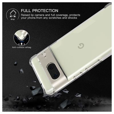 Imagen 2 del producto Carcasa para Google Pixel 7 Transparente Reforzada Antigolpes