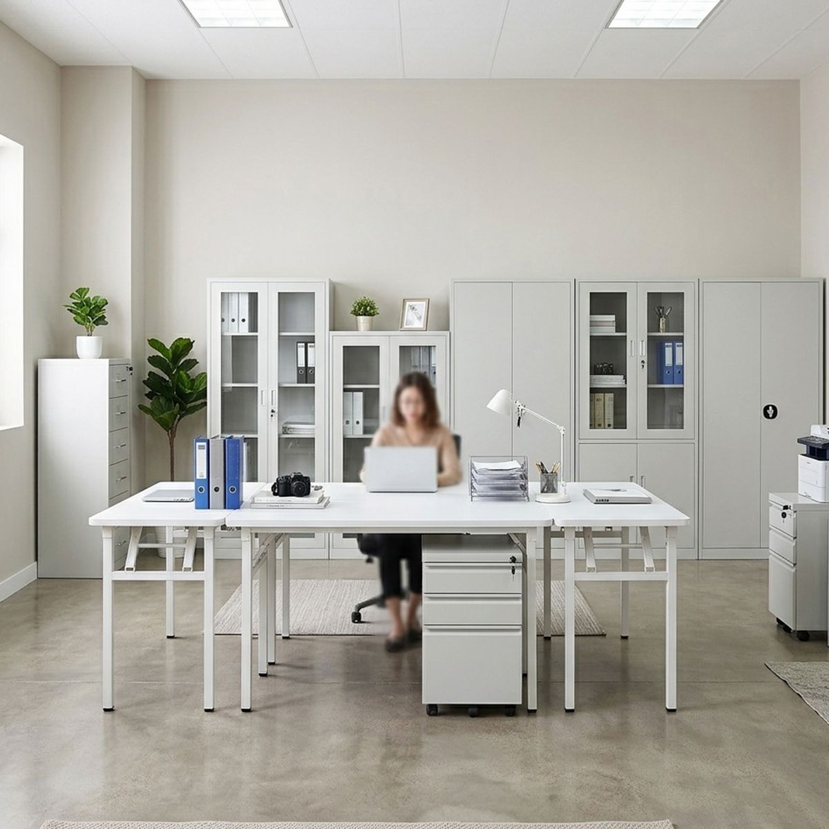 MOBITAT - Estante Metálico con Repisas MPM Equimet