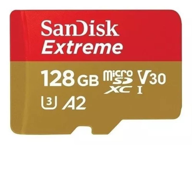 SANDISK - Tarjeta de Memoria Sandisk Extreme 128GB