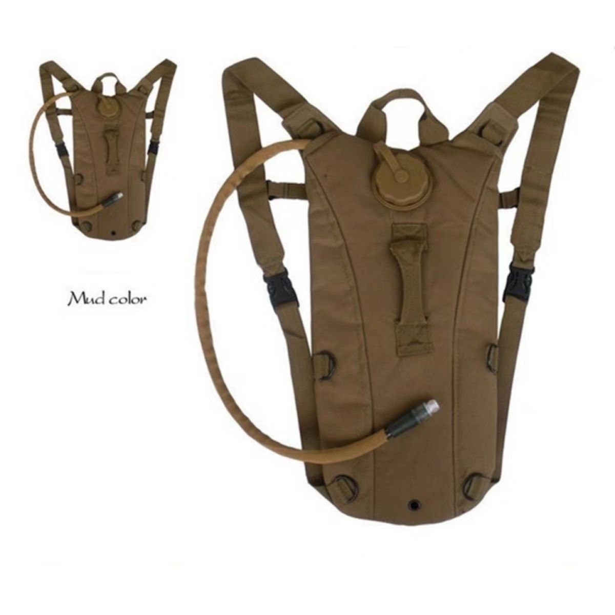 GENERICO - Mochila D Hidratación Táctica 3lts Para Montañismo Trekking