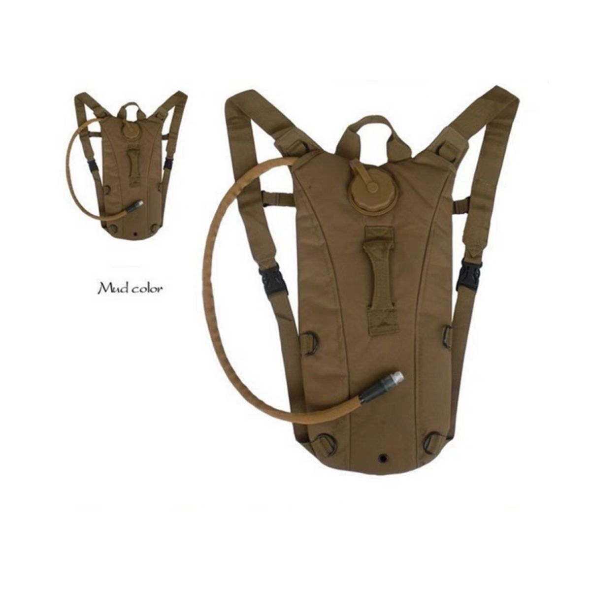 GENERICO - Mochila D Hidratación Táctica 3lts Para Montañismo Trekking